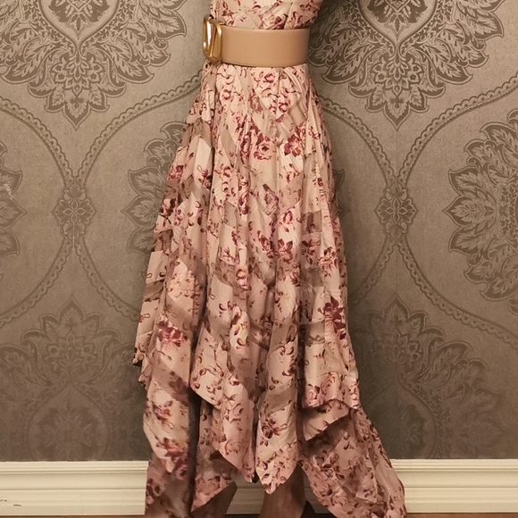 Sold* Zimmermann Silk blend floral dress - Picture 5 of 9